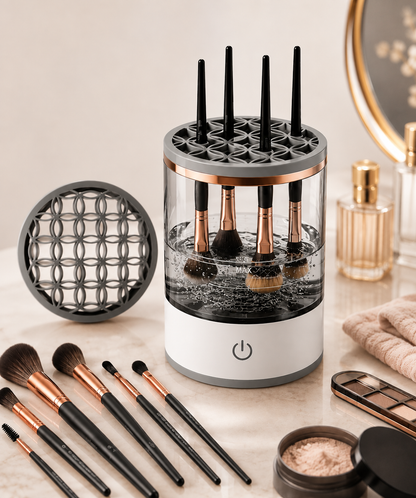 Limpiador Eléctrico Para Brochas De Maquillaje-En solo minutos